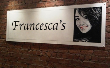 Francesca's Champagne Nail Bar is a stylish, sophisticated and modern beauty